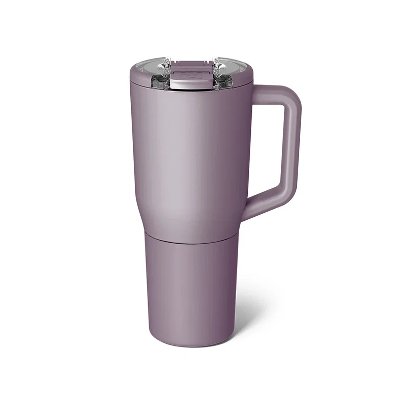 Mid sized vessel with its lid seated in place
