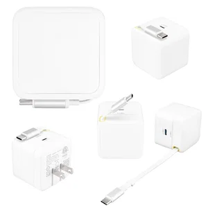 35W ETL Listed A/C Adapter With Retractable Cable