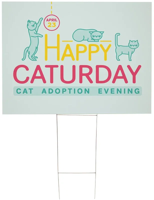 36" x 24" Corrugated Plastic Sign Kit (Single-Sided) — view 3