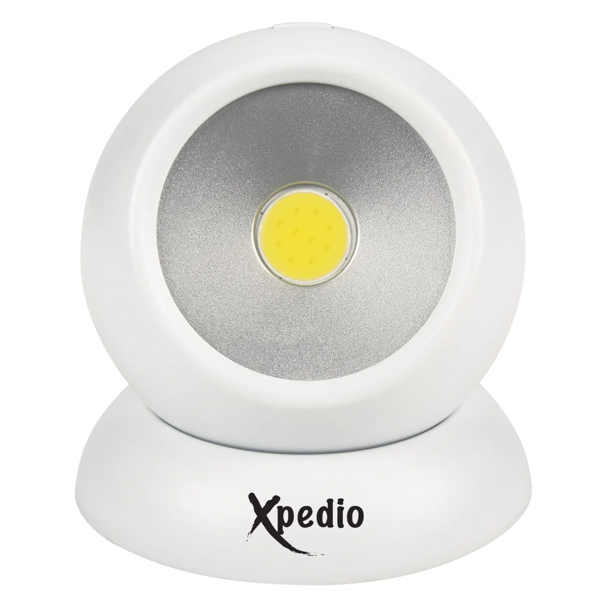 White COB work light with a magnetic base