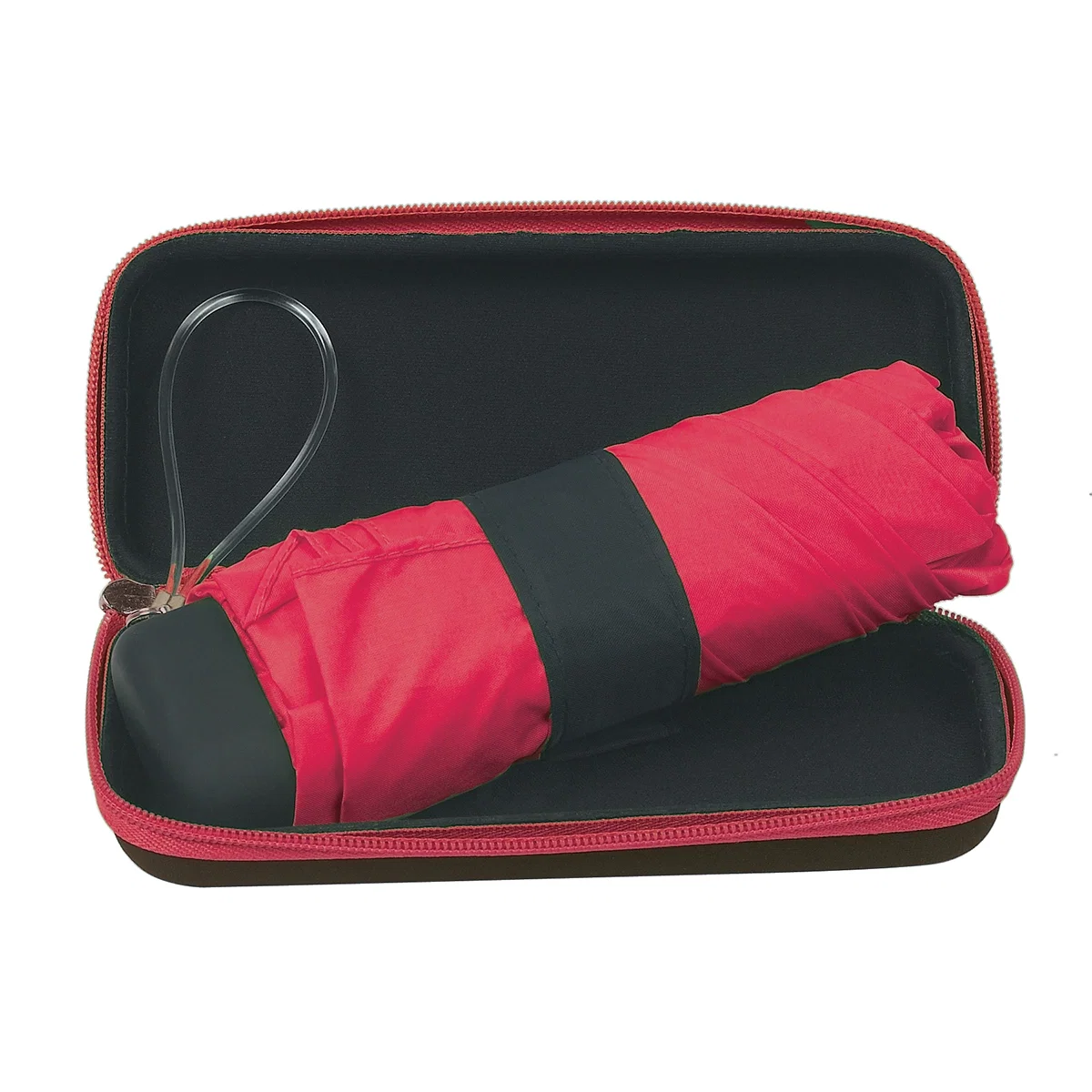 Case measuring under seven inches wide, easy to pack