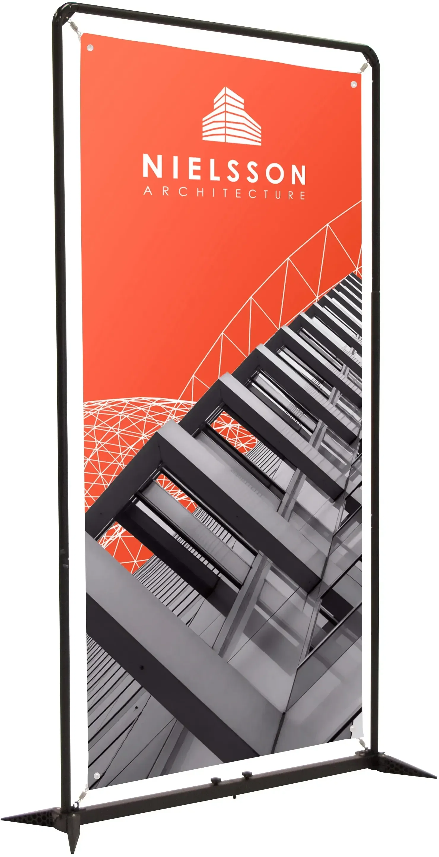 4.5' FrameWorx Banner Display Kit (Double-Sided, 13 oz. Smooth Scrim Vinyl) — view 5