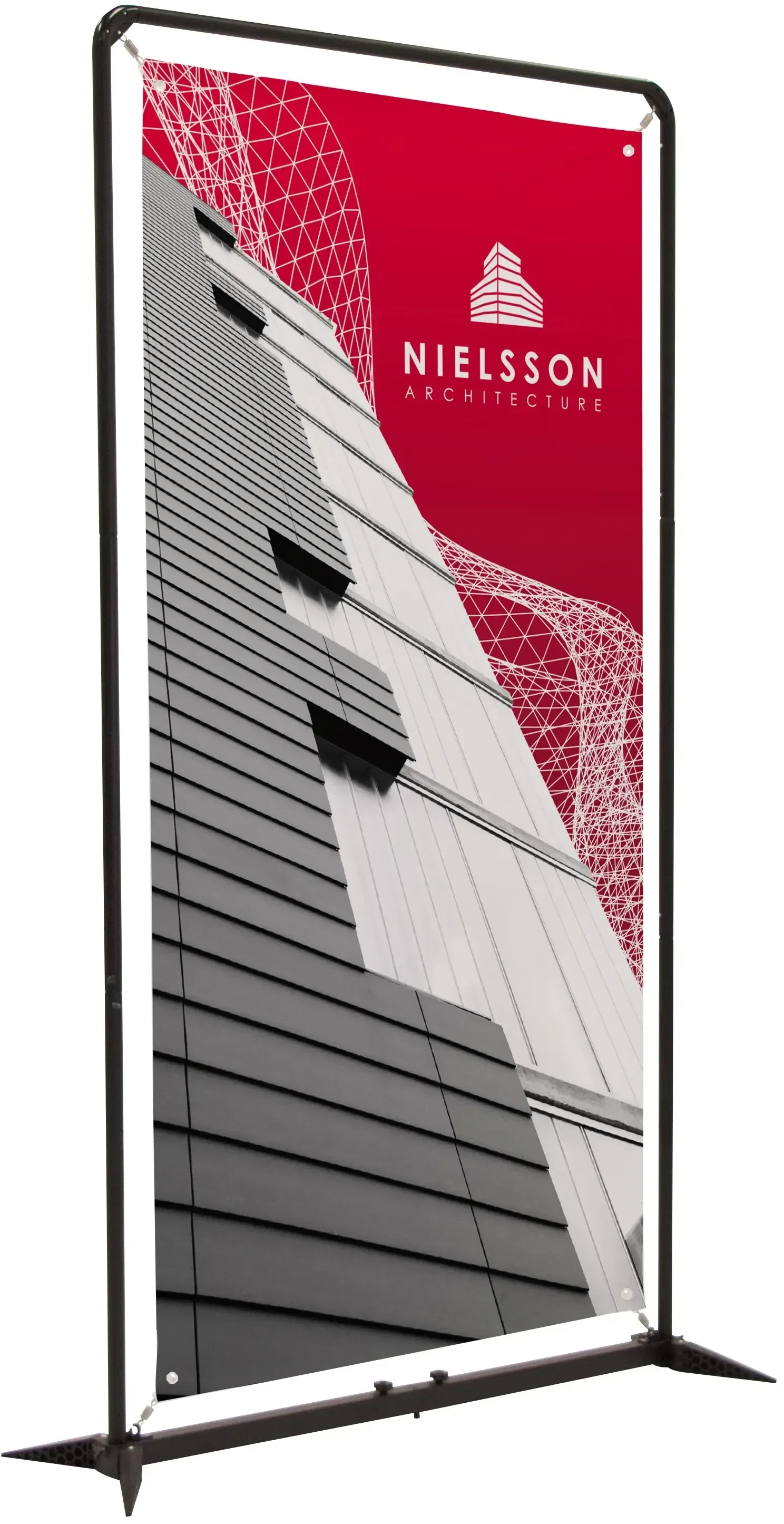 4.5' FrameWorx Banner Display Kit (Single-Sided, 13 oz. Smooth Scrim Vinyl) — view 3