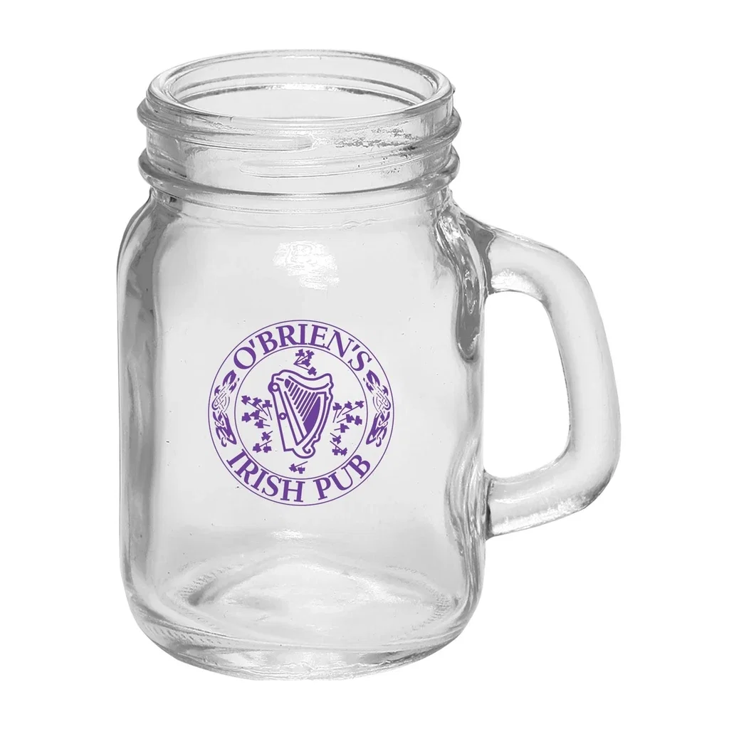 4.5 oz. Mason Jar Sampler Glasses — Clear — view 2