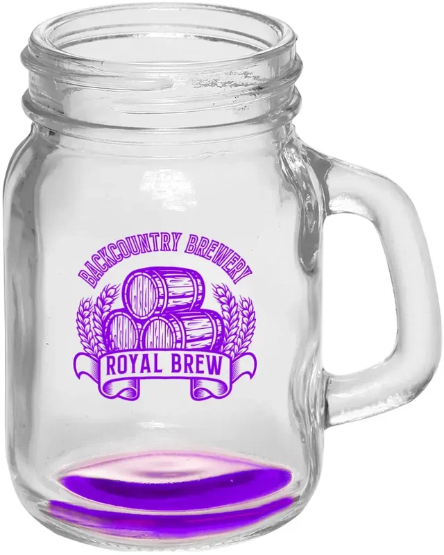 Personalized Mini Mason Jar Sampler Glasses - 4.5 oz. — view 8