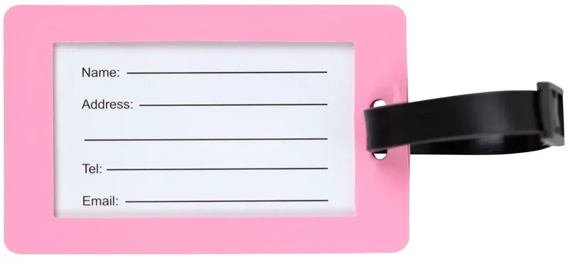 Custom PVC Luggage Tags — view 4