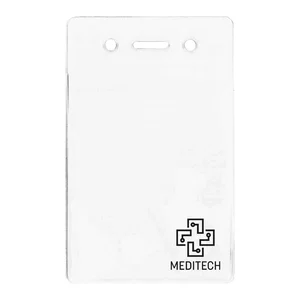 Personalized Vertical Proximity Card Holder - Vinyl Material (4.53" x 2.82")