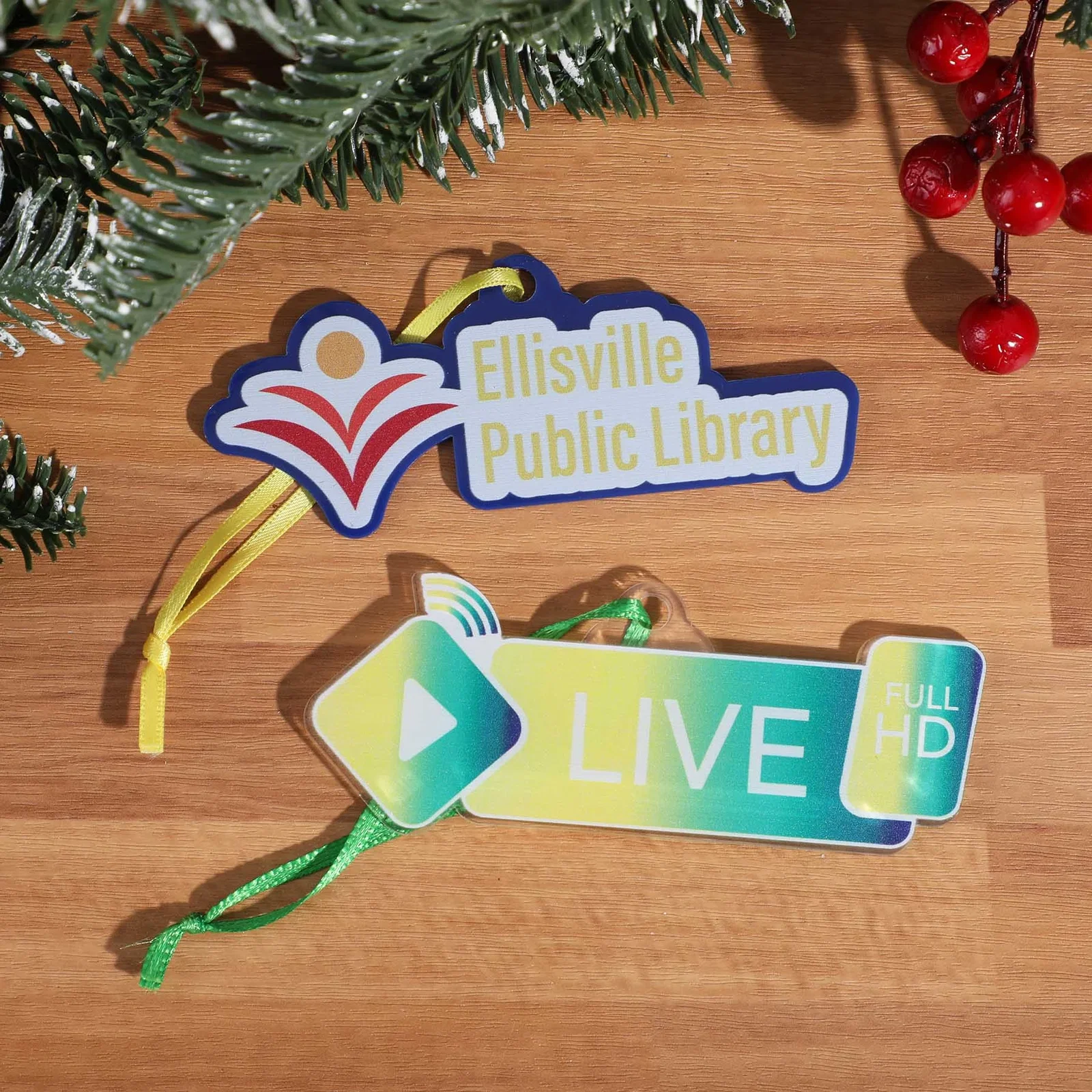 4" Acrylic Ornament — view 2