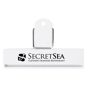 Imprinted Bag Clip - 4"