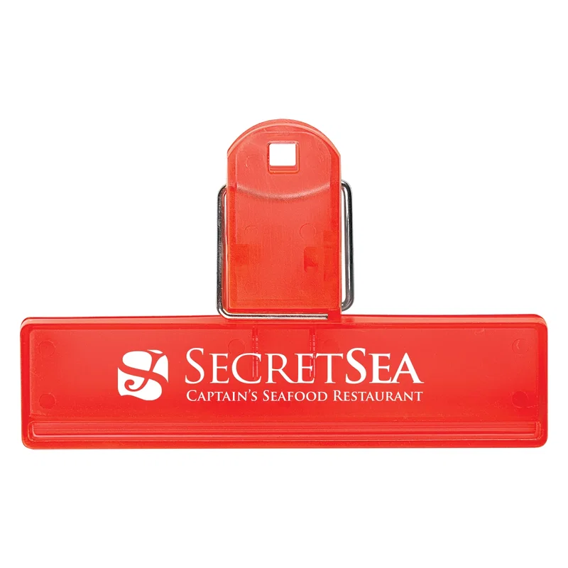 Imprinted Bag Clip - 4" — view 3