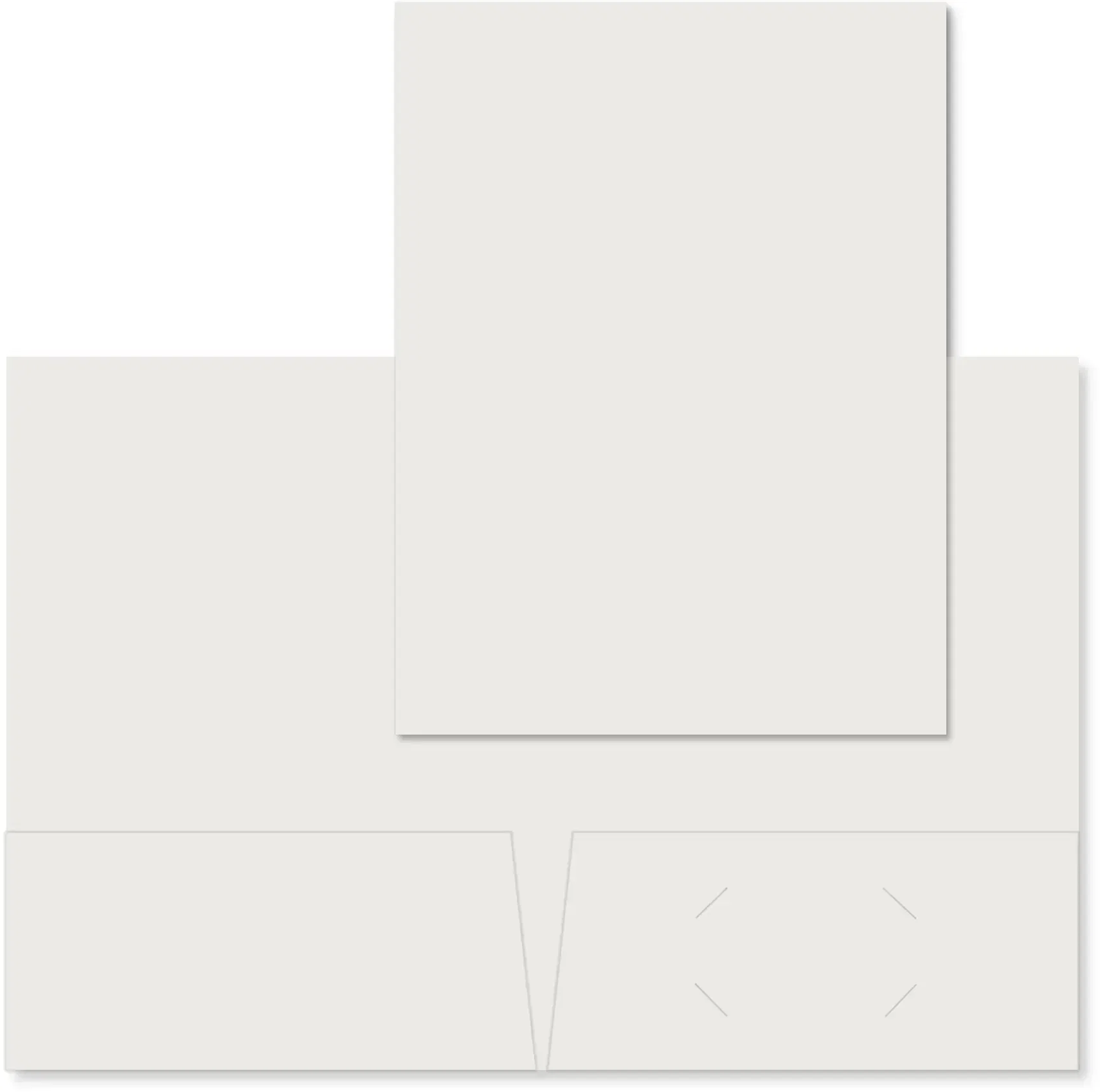 Custom 4 Color Process Presentation Folder — view 2