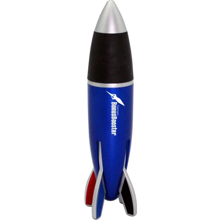 Imprinted 4 Color Rocket Pen — view 5