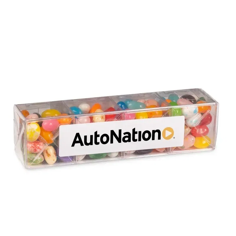 4 Cube Acetate Gift Box with Chocolate Covered Treats — view 3
