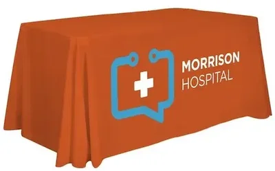 12' Economy Table Throw (Full-Color Front Only), a product we stock in Orange
