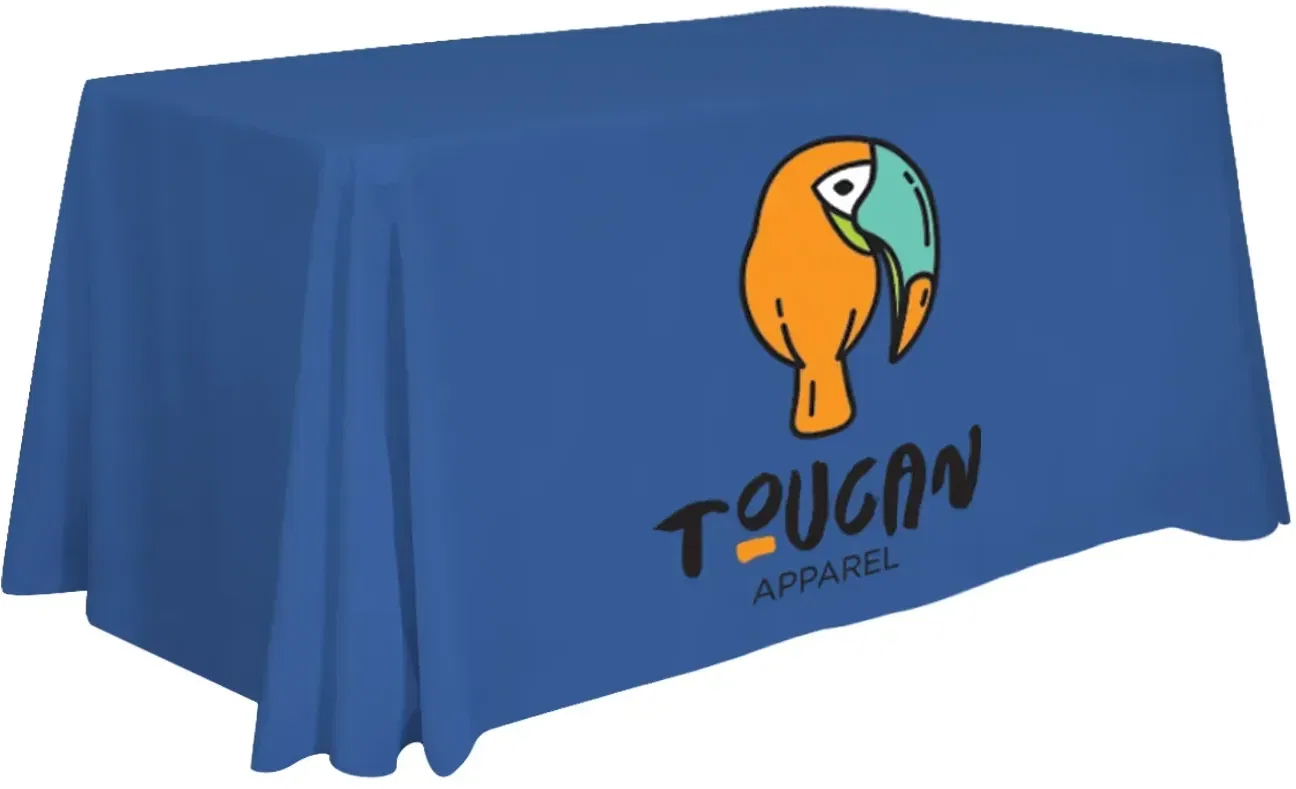 4' Economy Table Throw (Full-Color Front Only) — view 10