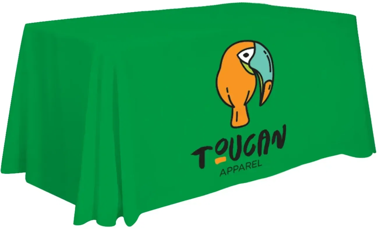 4' Economy Table Throw (Full-Color Front Only) — view 11