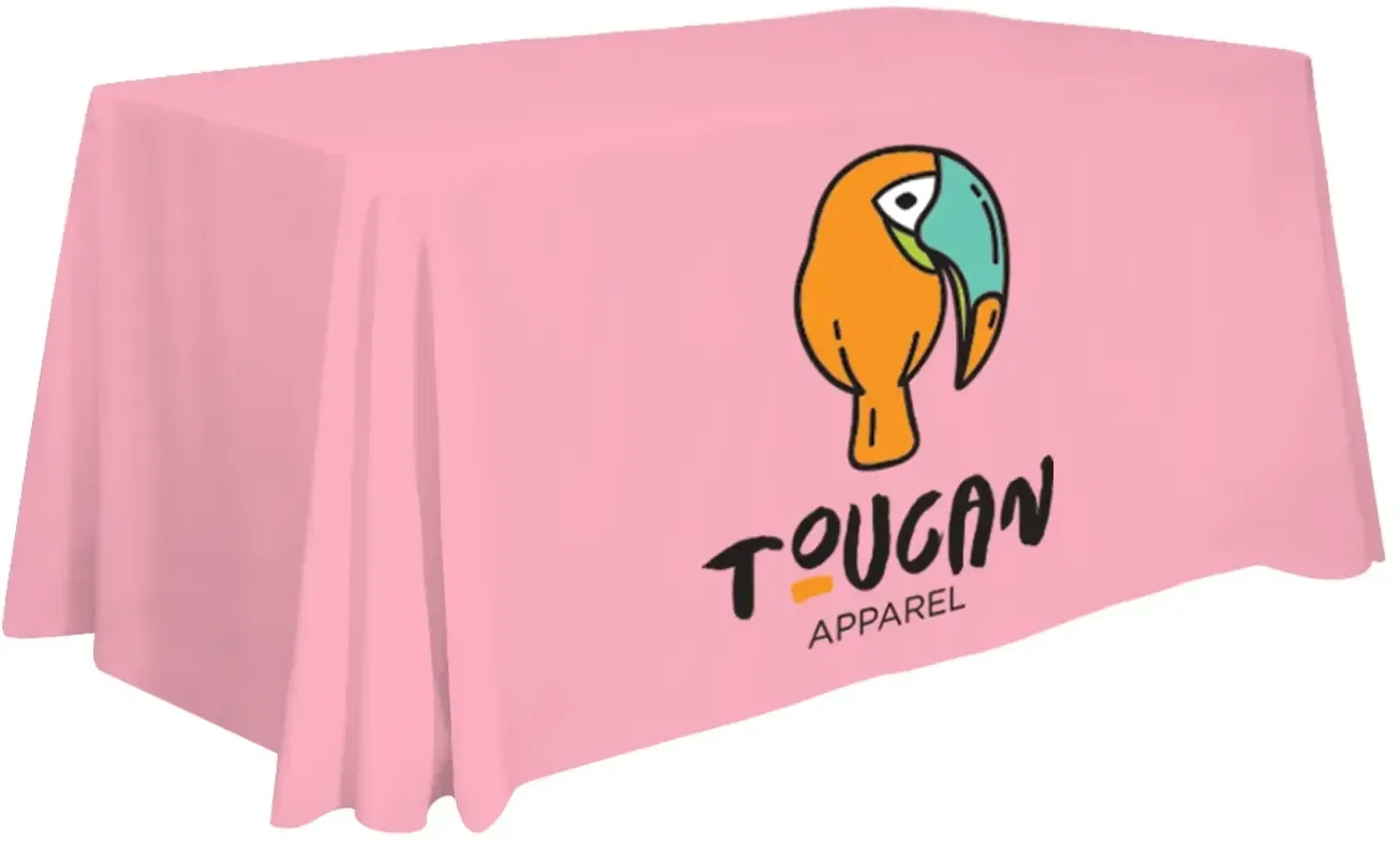 4' Economy Table Throw (Full-Color Front Only) — view 12
