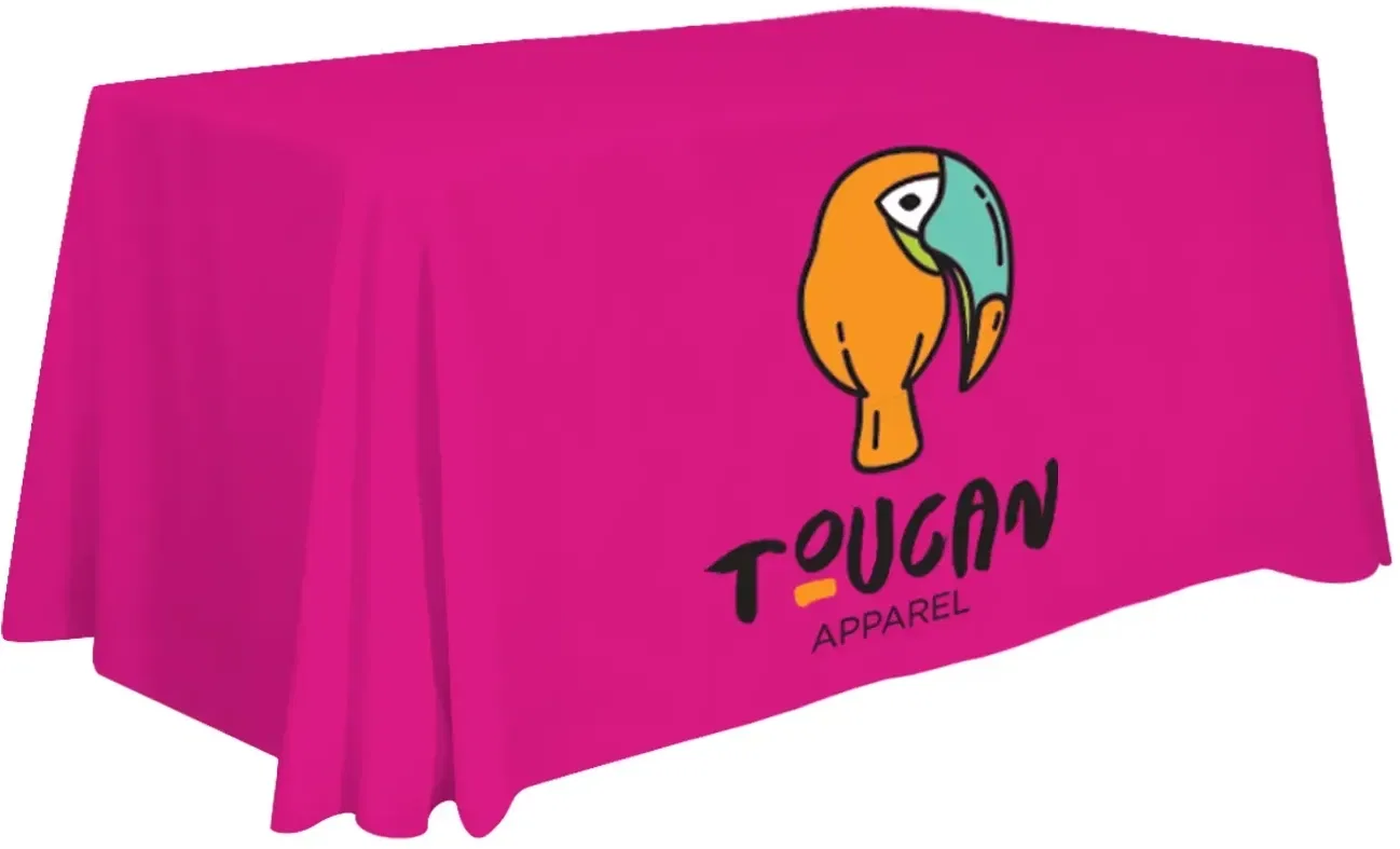 4' Economy Table Throw (Full-Color Front Only) — view 15