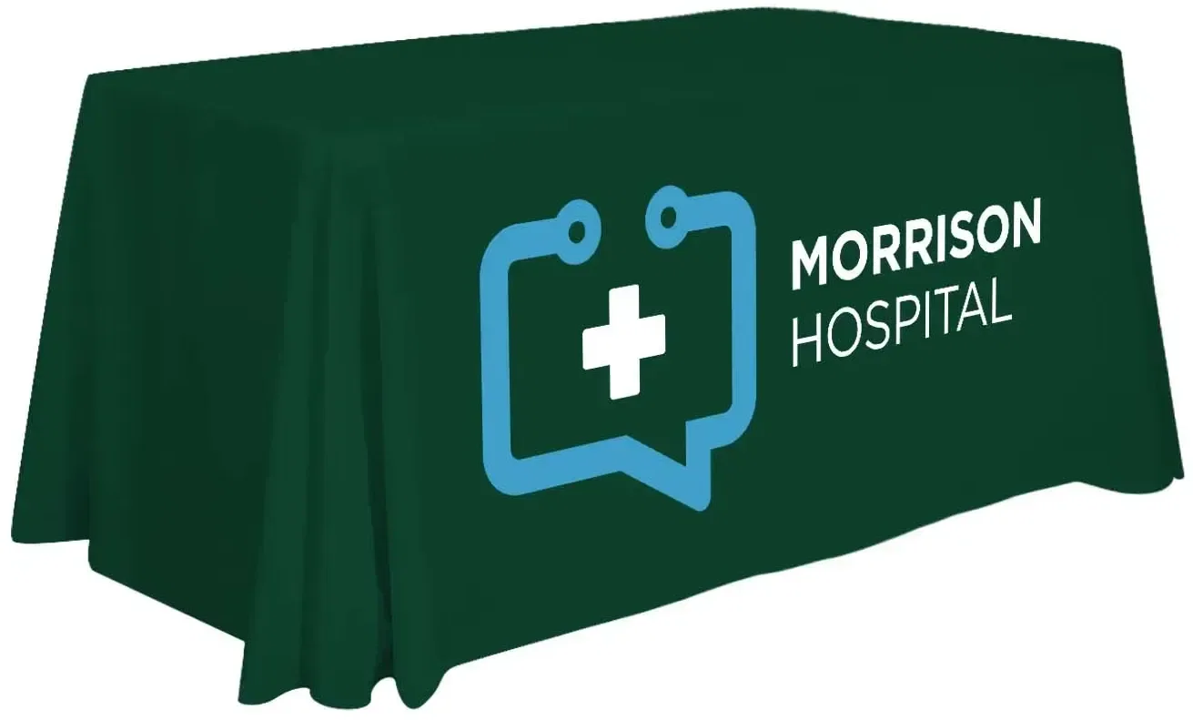 4' Economy Table Throw (Full-Color Front Only) — view 16