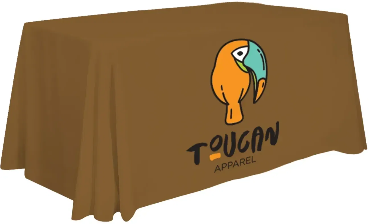 4' Economy Table Throw (Full-Color Front Only) — view 17