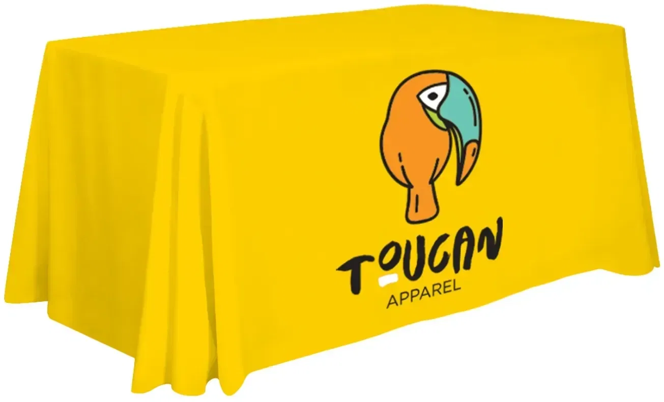 4' Economy Table Throw (Full-Color Front Only) — view 18