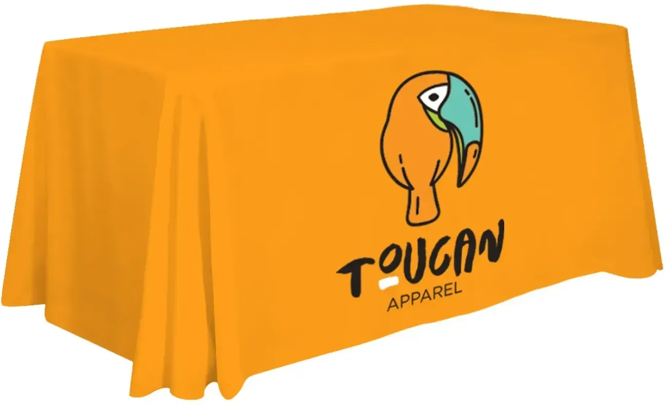 4' Economy Table Throw (Full-Color Front Only) — view 20
