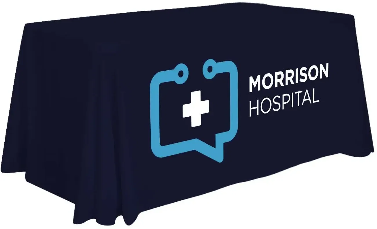 4' Economy Table Throw (Full-Color Front Only) — view 22