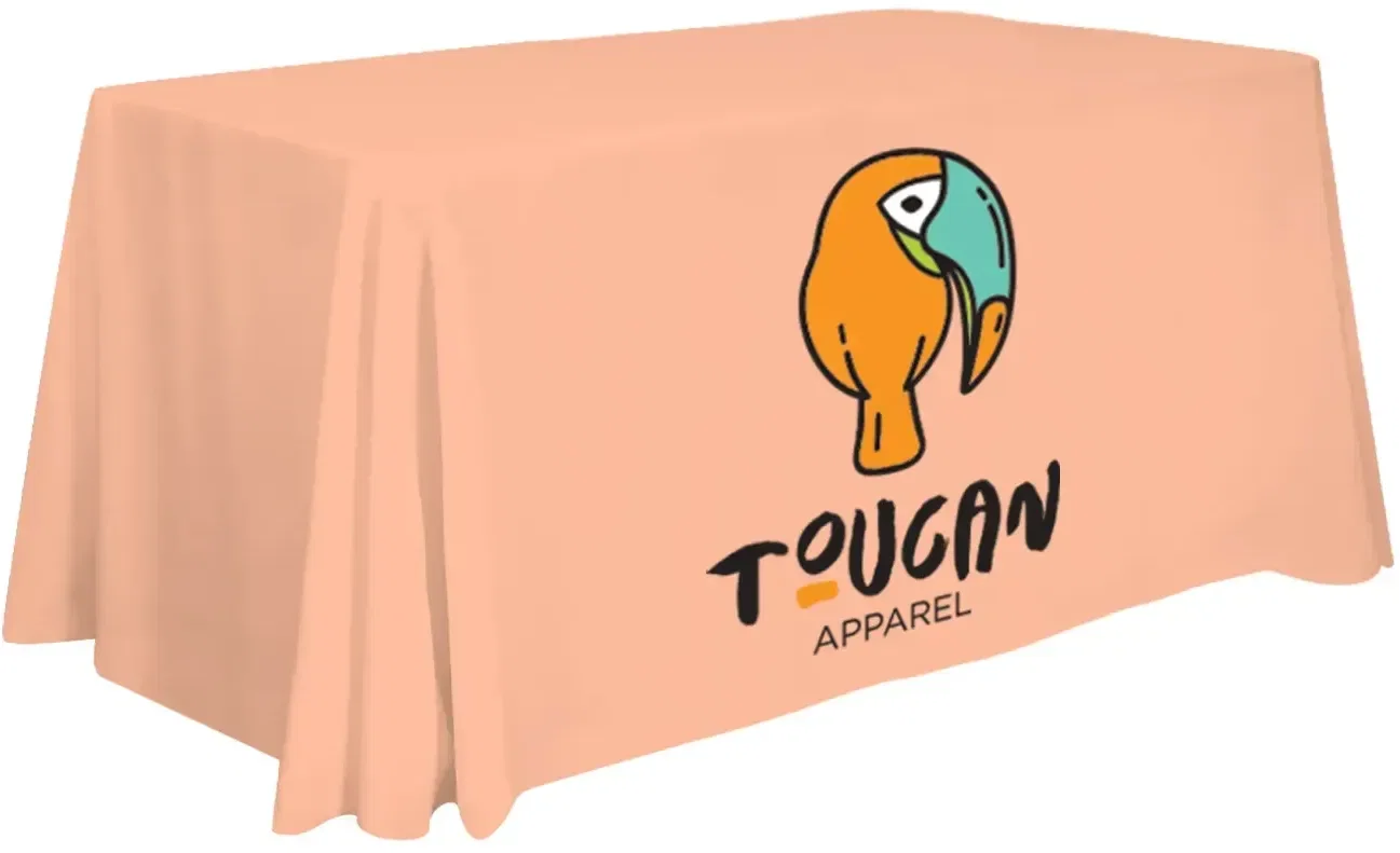 4' Economy Table Throw (Full-Color Front Only) — view 24