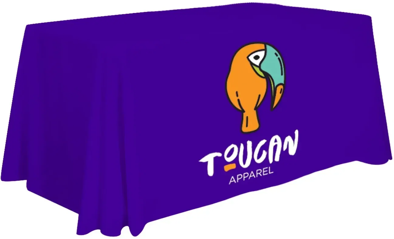 4' Economy Table Throw (Full-Color Front Only) — view 25