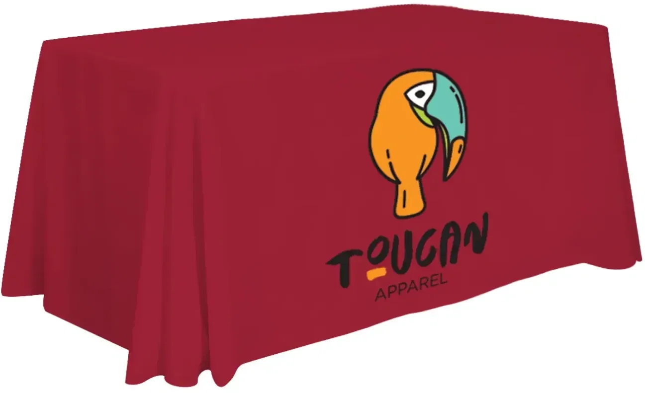 4' Economy Table Throw (Full-Color Front Only) — view 26