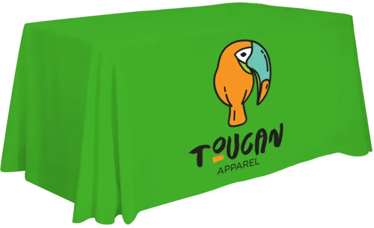 4' Economy Table Throw (Full-Color Front Only) — view 28
