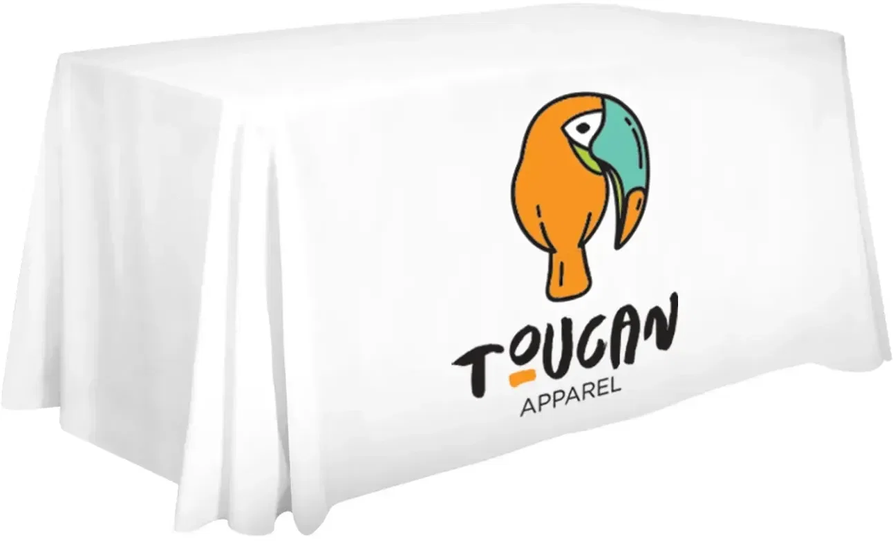 4' Economy Table Throw (Full-Color Front Only) — view 29