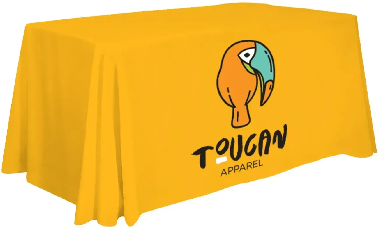 4' Economy Table Throw (Full-Color Front Only) — view 30