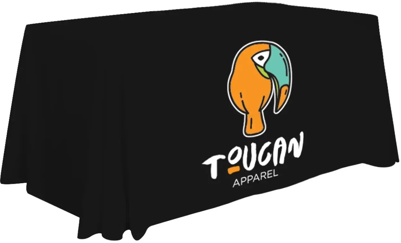 4' Economy Table Throw (Full-Color Front Only) — view 4