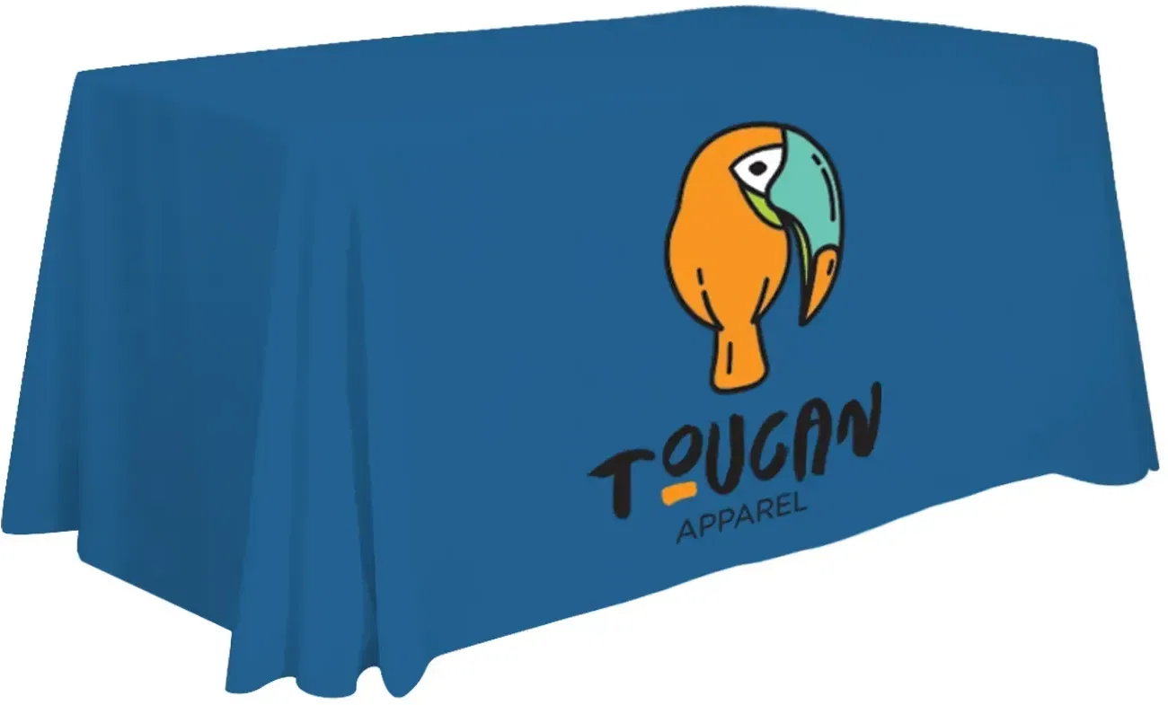 4' Economy Table Throw (Full-Color Front Only) — view 5