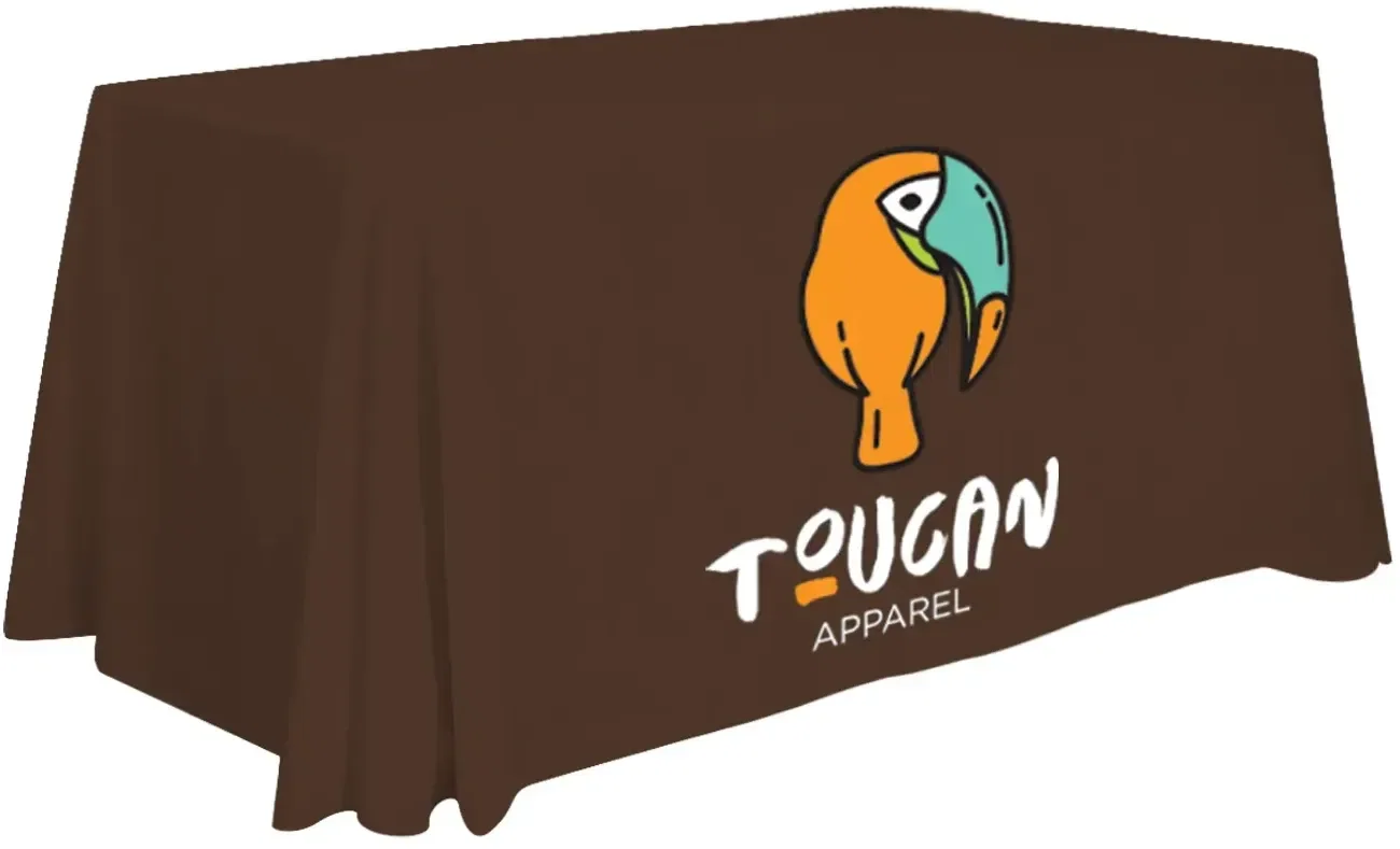 4' Economy Table Throw (Full-Color Front Only) — view 6