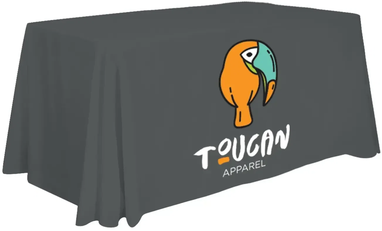 4' Economy Table Throw (Full-Color Front Only) — view 8
