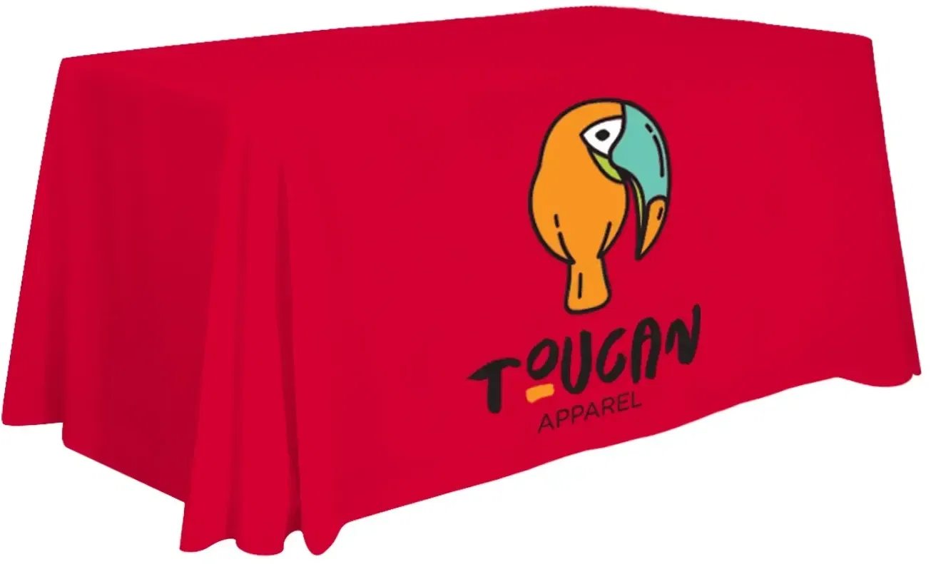 4' Economy Table Throw (Full-Color Front Only) — view 9