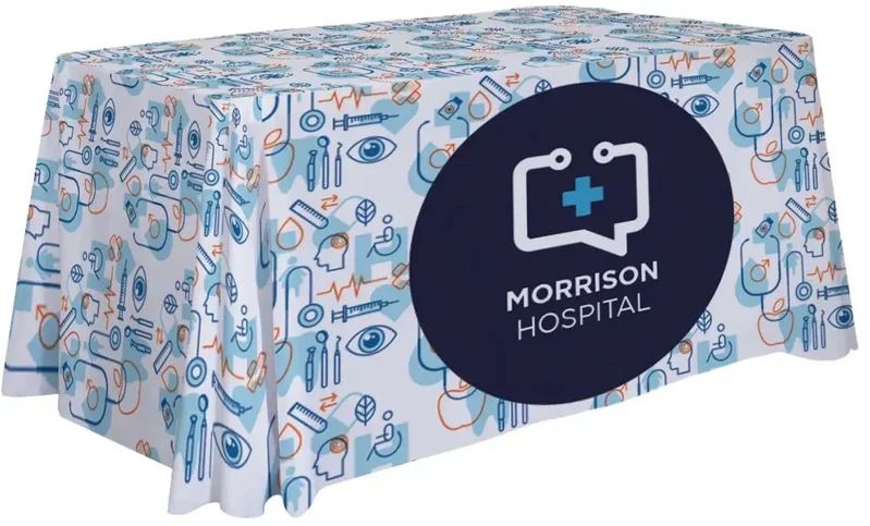 4' Economy Table Throw (Full-Color Full-Bleed) — view 2