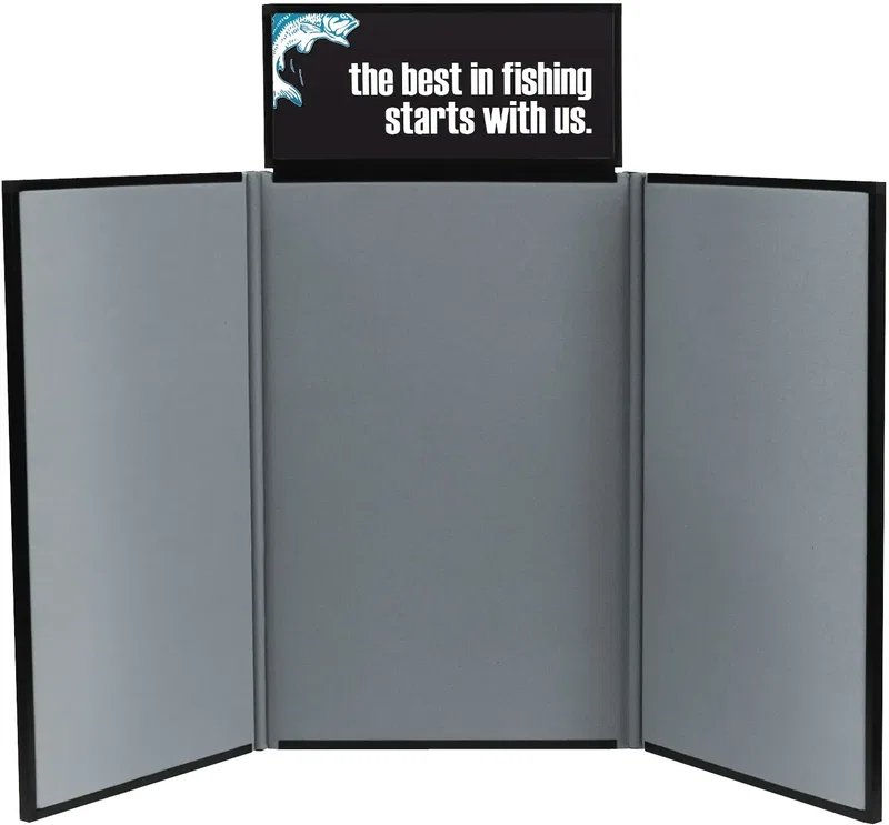 4' Fast Trak Display Kit (Header Graphic Panel) — view 3