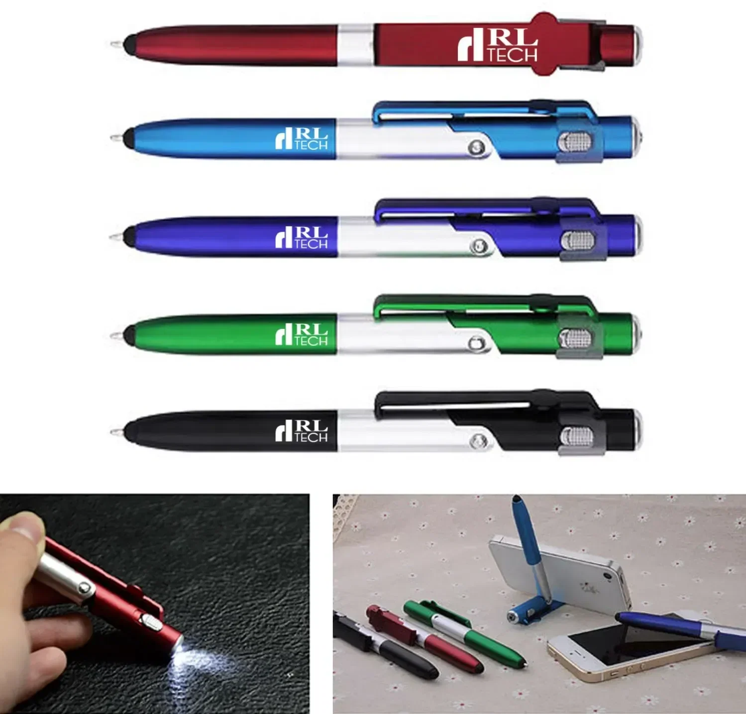 Custom Executive 4-in-1 Media Pen
