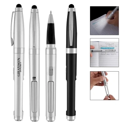 Stylus tip touching a tablet screen during quick navigation