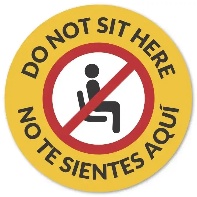 4 In Circle Repositionable Label