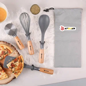 4 Pc. reGen Beechwood Utensil Set