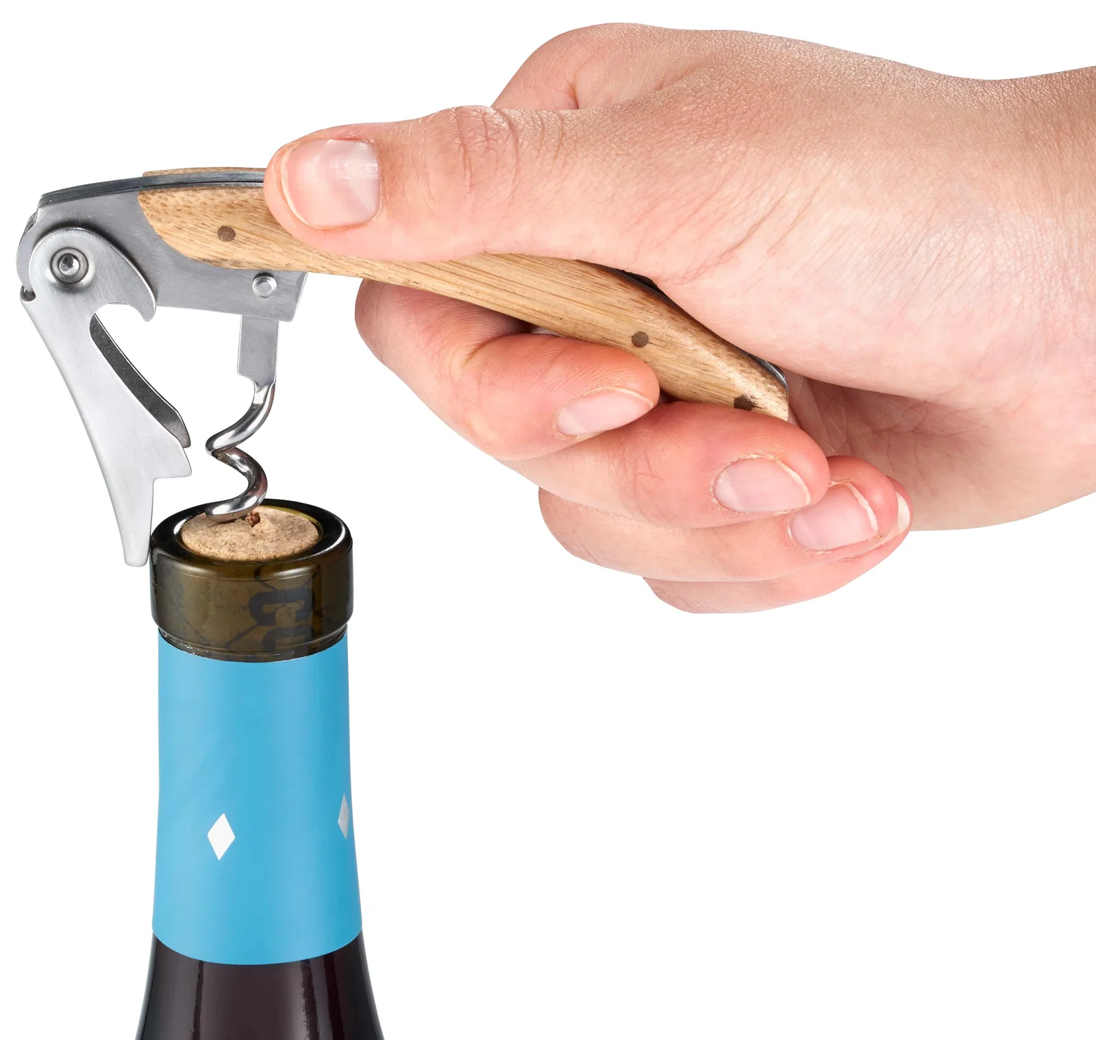 Personalized Bamboo Wine Gift Set (4 Piece) — view 15