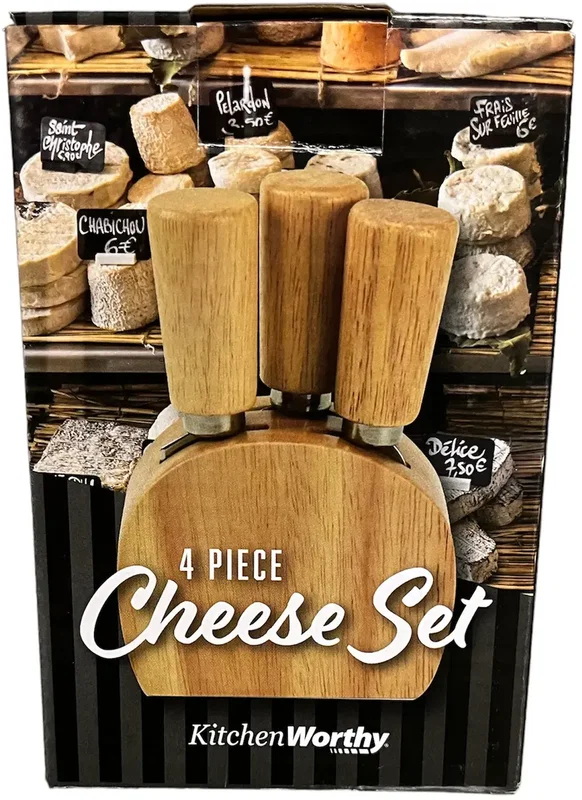Custom Cheese Knife Set - 4 Piece — view 3