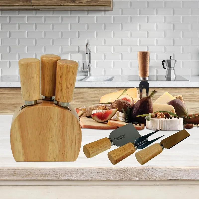 Custom Cheese Knife Set - 4 Piece — view 5
