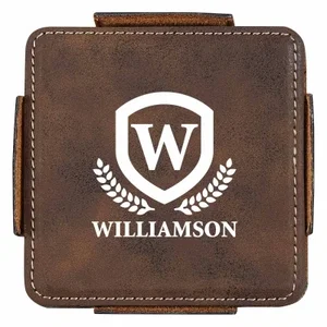 4-Piece Stitched Coaster Set