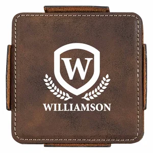 4-Piece Stitched Coaster Set