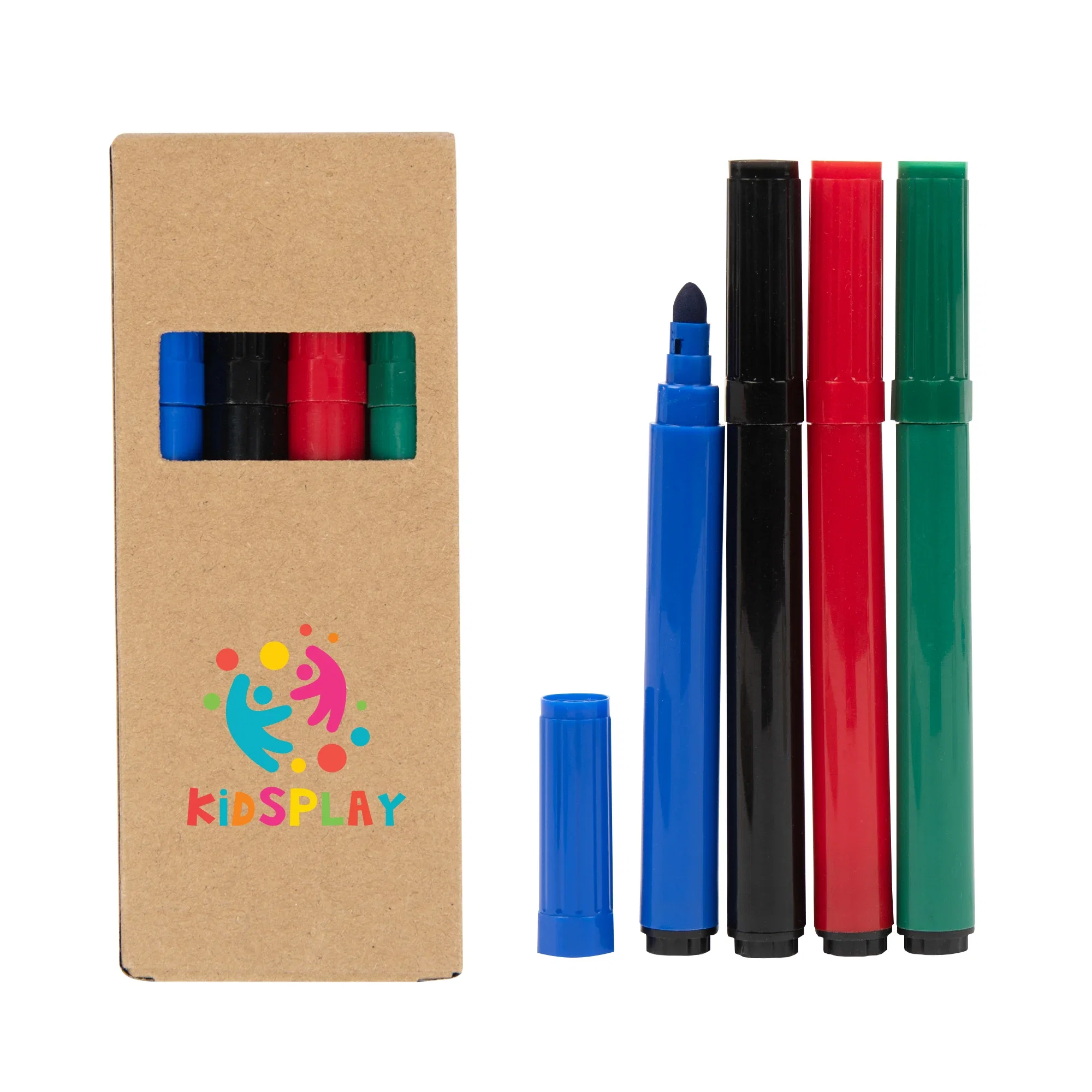 Front of the flat package left blank for artwork